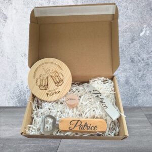Coffret personnalisé homme
